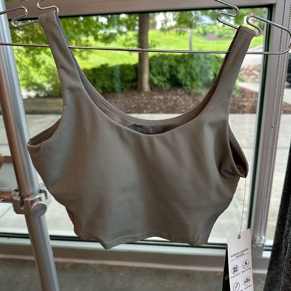 Glyder Silver Fog Tone Up Sports Bra